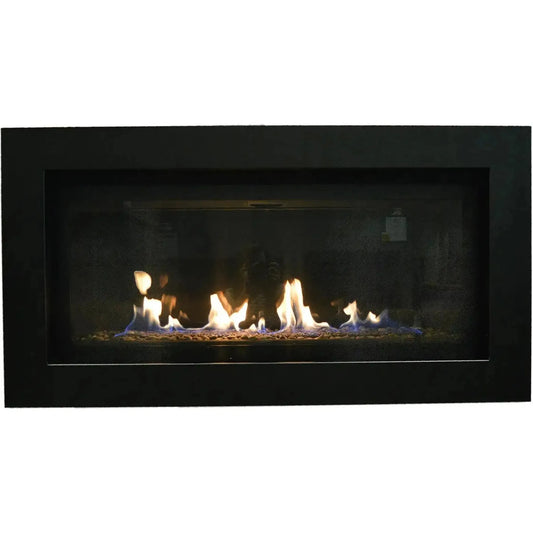 Sierra Flame by Amantii Bennett 45" Direct Vent Linear Natural Gas Fireplace
