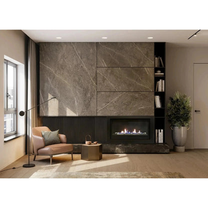 Sierra Flame by Amantii Boston 36" Linear Direct Vent Propane Gas Fireplace