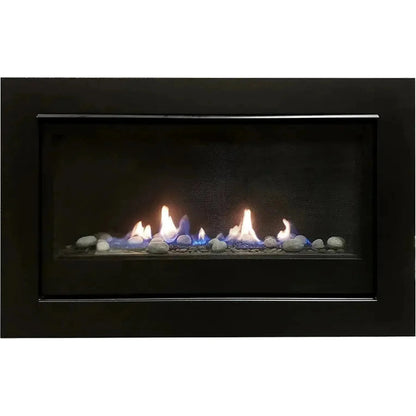 Sierra Flame by Amantii Boston 36" Linear Direct Vent Propane Gas Fireplace