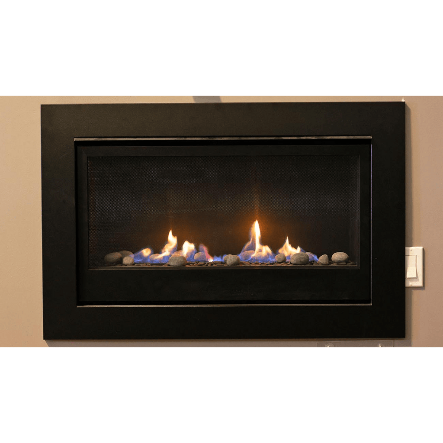 Sierra Flame by Amantii Boston 36" Linear Direct Vent Propane Gas Fireplace