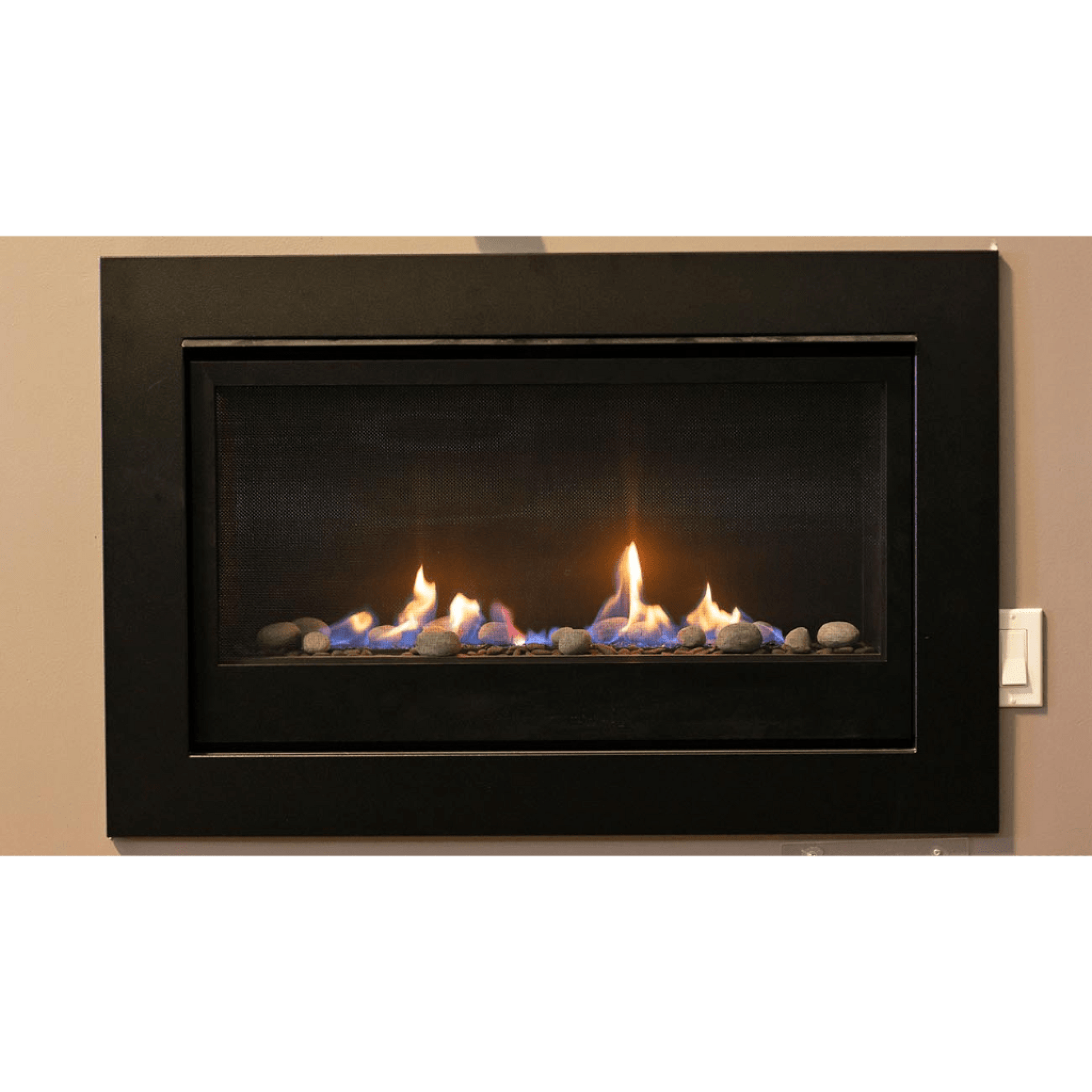 Sierra Flame by Amantii Boston 36" Linear Direct Vent Propane Gas Fireplace