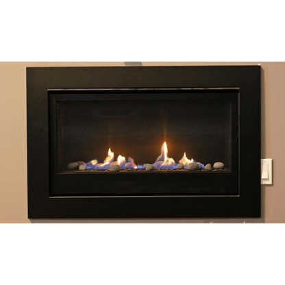 Sierra Flame by Amantii Boston 36" Linear Direct Vent Propane Gas Fireplace