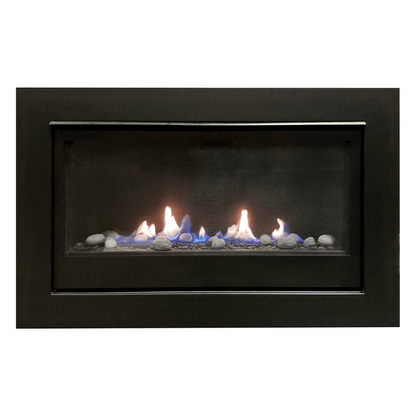 Sierra Flame by Amantii Boston 36" Linear Direct Vent Propane Gas Fireplace