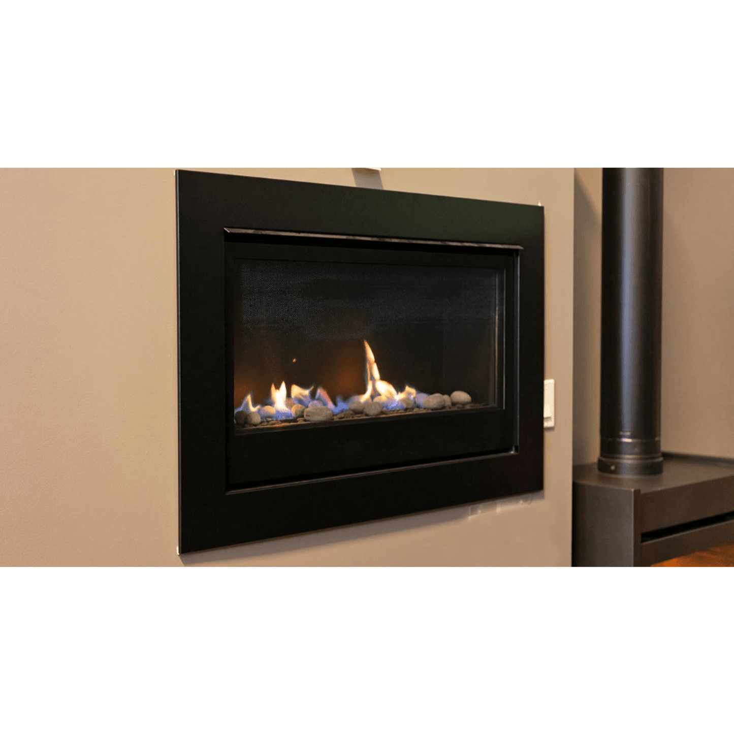 Sierra Flame by Amantii Boston 36" Linear Direct Vent Propane Gas Fireplace