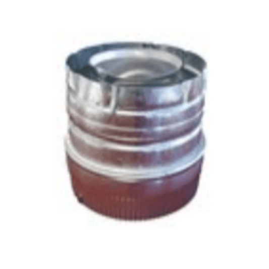Sierra Flame by Amantii Galvanized Adapter for Flex to Hard Pipe Installations