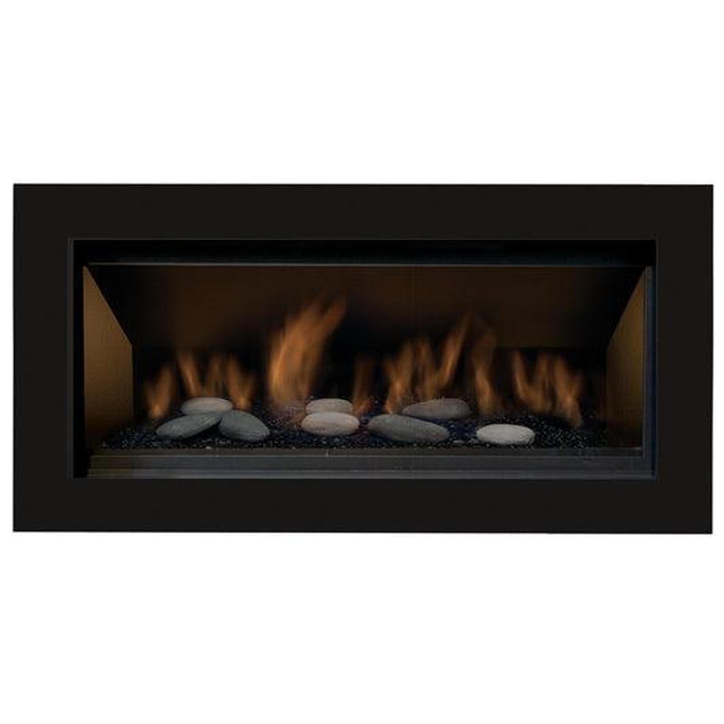 Sierra Flame by Amantii Lamego 45" Direct-Vent Zero Clearance Contemporary Electronic Ignition Propane Gas Fireplace