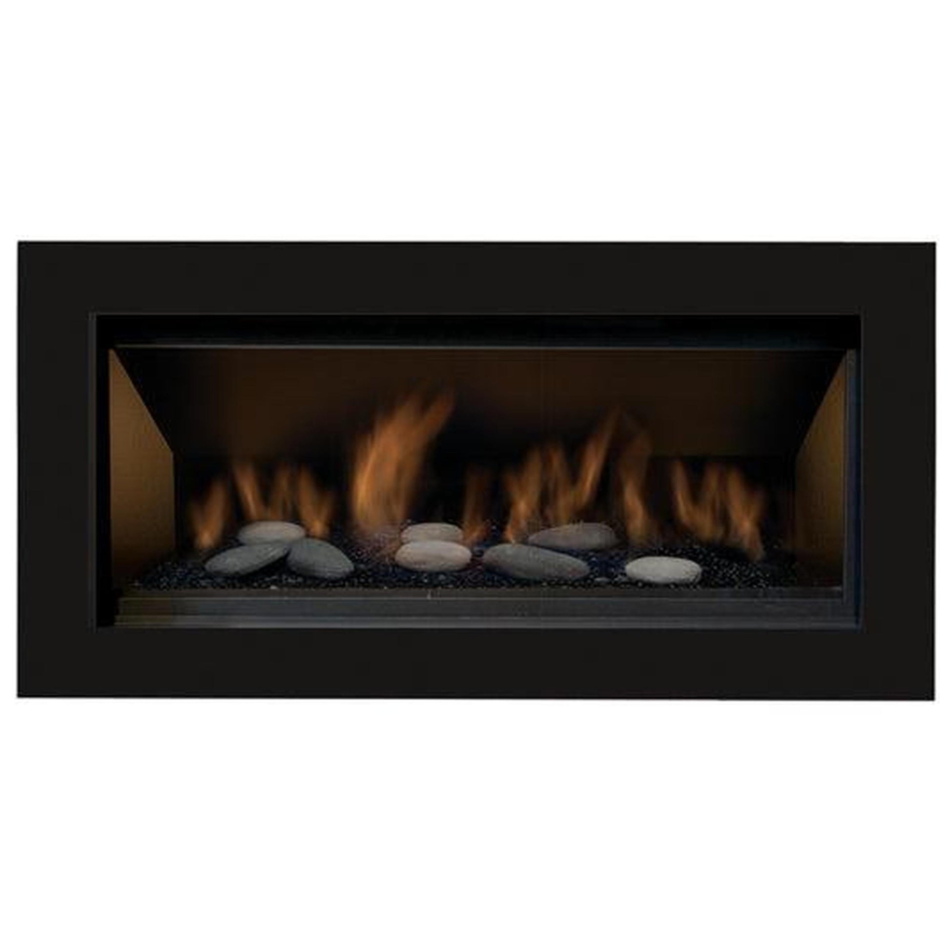 Sierra Flame by Amantii Lamego 45" Direct-Vent Zero Clearance Contemporary Electronic Ignition Propane Gas Fireplace