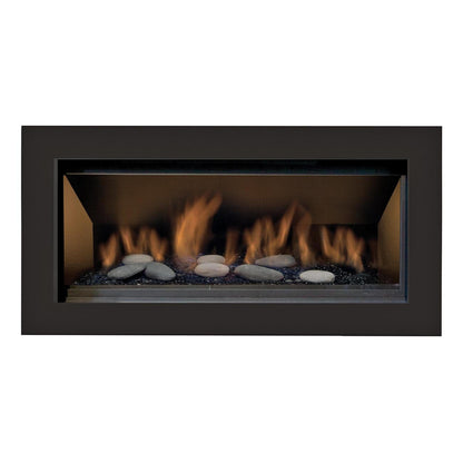 Sierra Flame by Amantii Lamego 45" Direct-Vent Zero Clearance Contemporary Electronic Ignition Propane Gas Fireplace