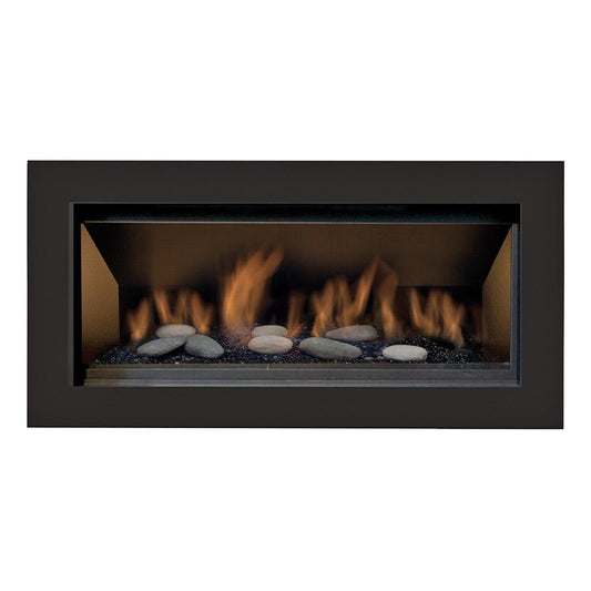 Sierra Flame by Amantii Lamego 45" Direct-Vent Zero Clearance Contemporary Electronic Ignition Natural Gas Fireplace
