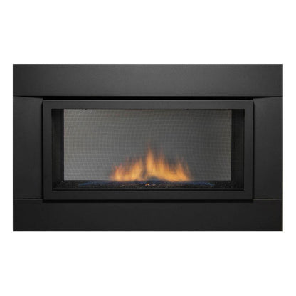 Sierra Flame by Amantii Palisade Deluxe 36" See-Through Direct Vent Linear Propane Gas Fireplace