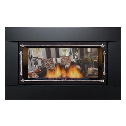 Sierra Flame by Amantii Palisade 36" See-Through Direct Vent Linear Propane Gas Fireplace