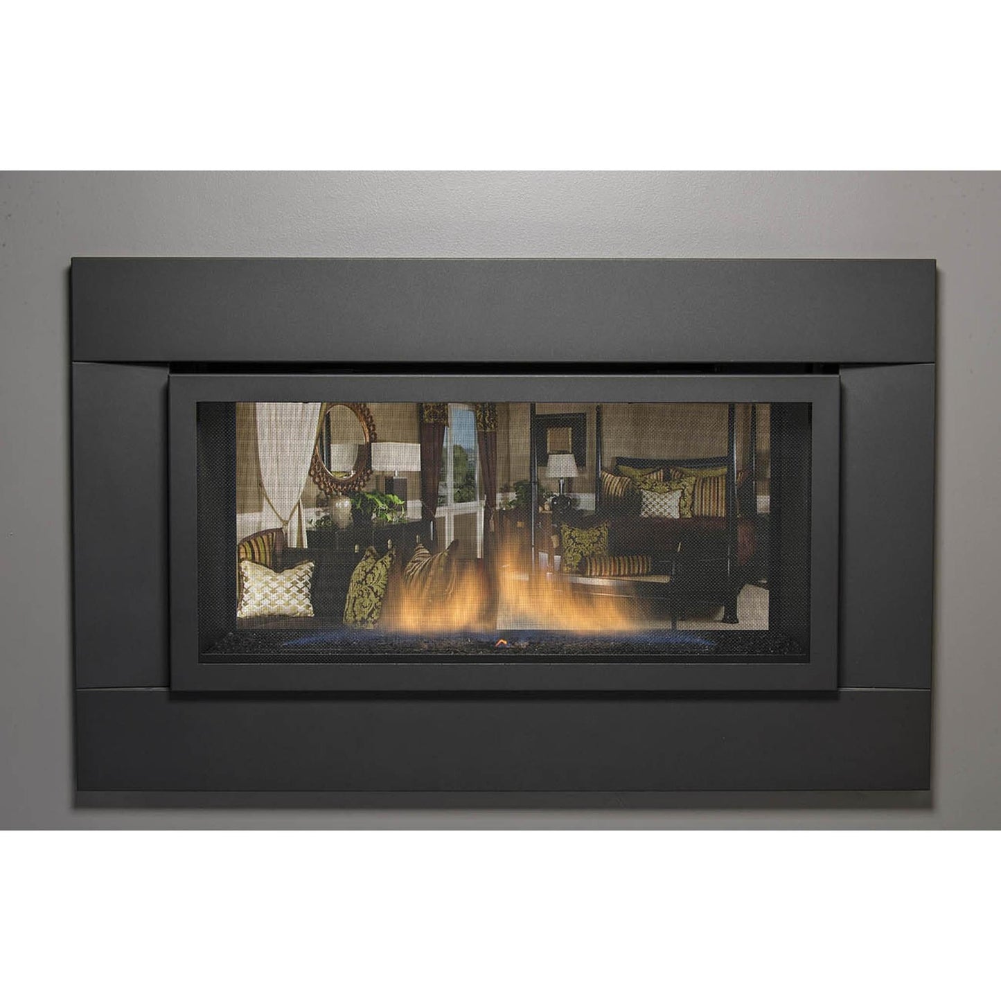 Sierra Flame by Amantii Palisade 36" See-Through Direct Vent Linear Propane Gas Fireplace