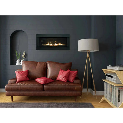 Sierra Flame by Amantii Stanford 55" Direct Vent Linear Propane Gas Fireplace