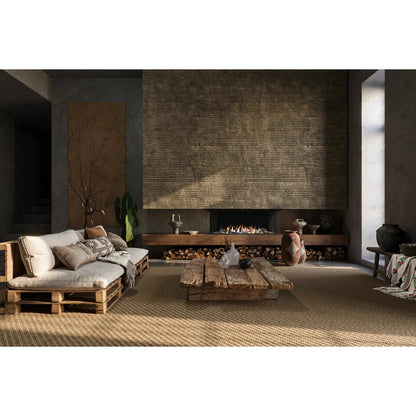 Sierra Flame by Amantii Toscana 58" Three-Sided Peninsula Direct Vent Propane Gas Fireplace