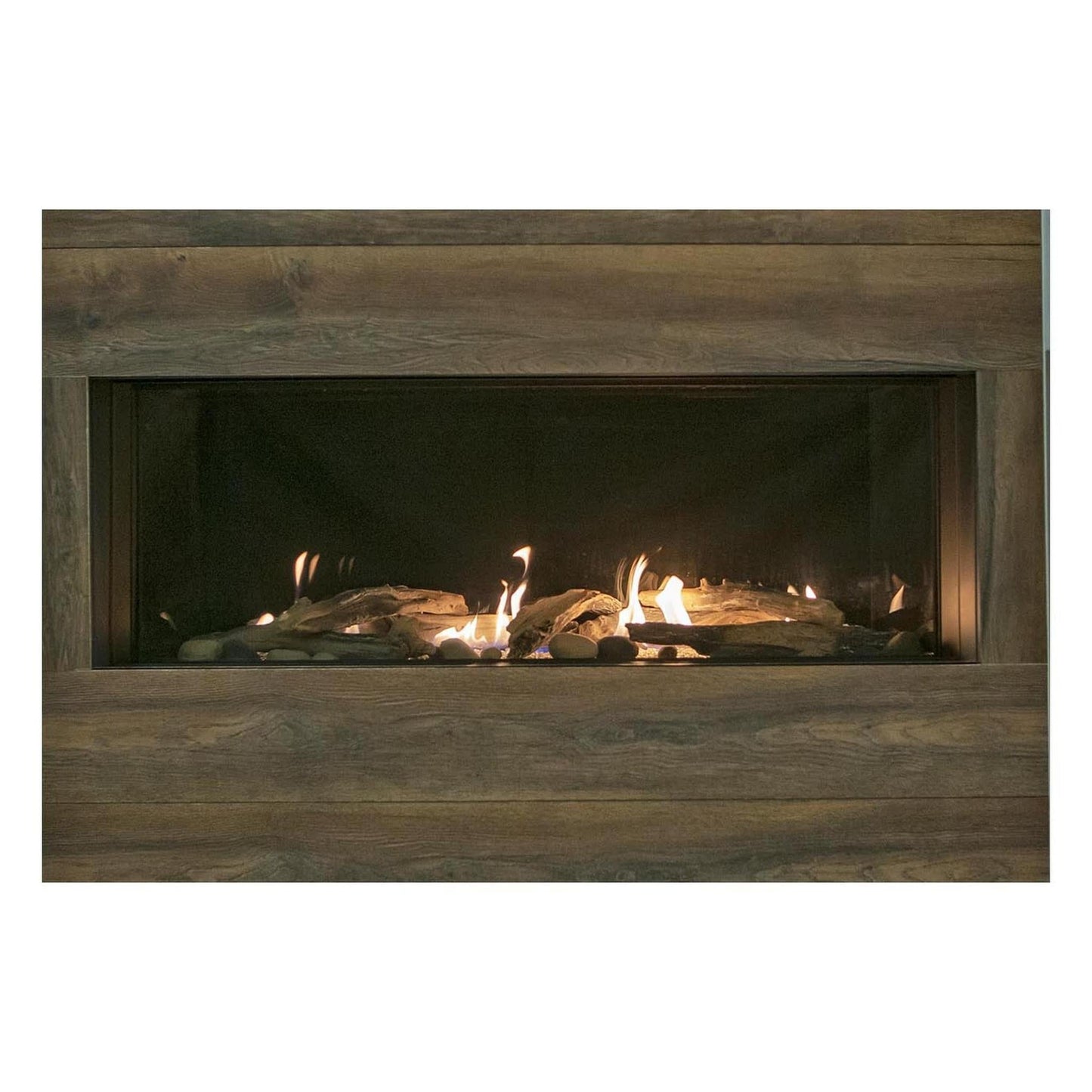 Sierra Flame by Amantii Vienna 60" Direct Vent Linear Style Propane Gas Fireplace