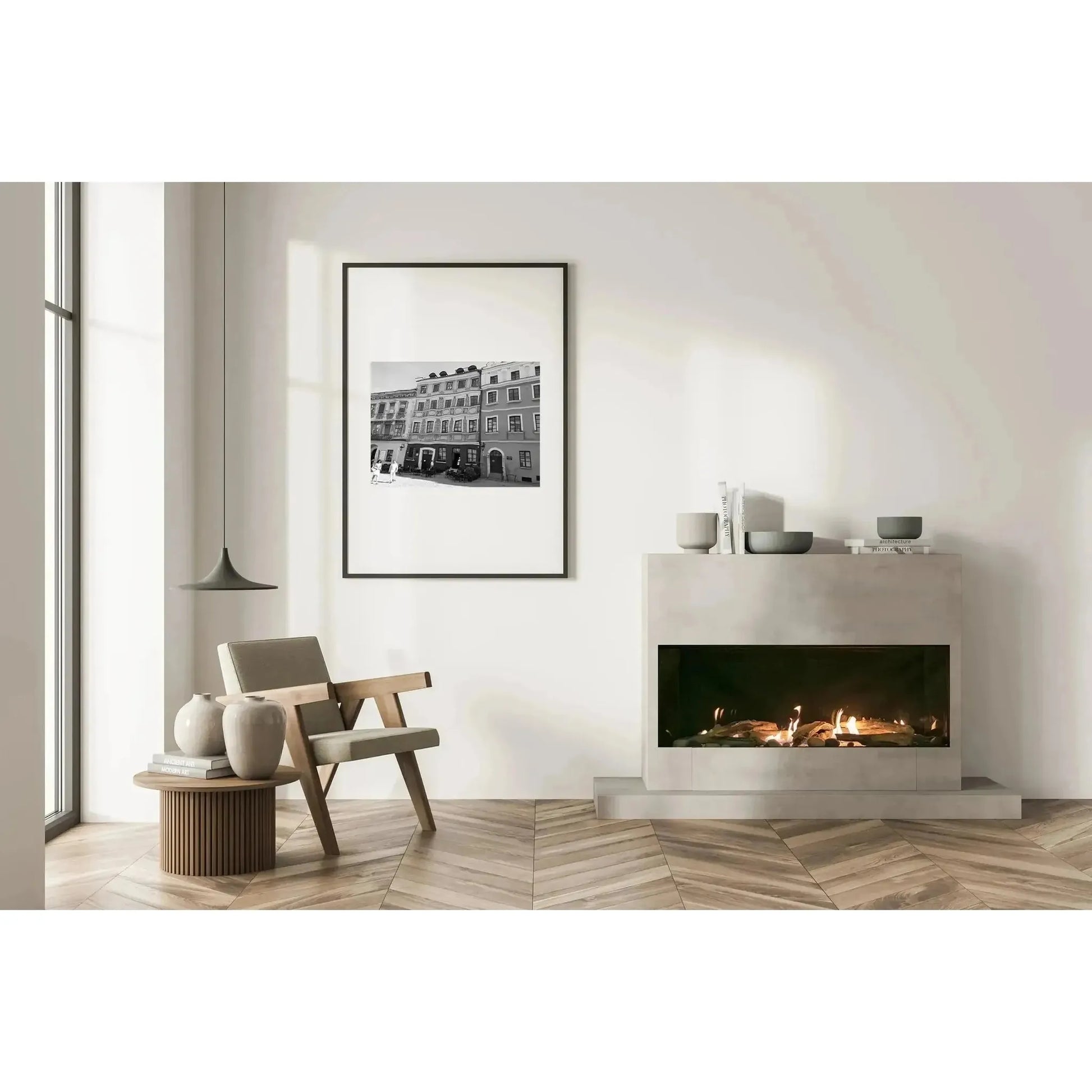 Sierra Flame by Amantii Vienna 60" Direct Vent Linear Style Propane Gas Fireplace