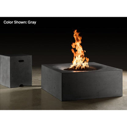 Slick Rock Concrete 36" Square Horizon Gas Fire Table