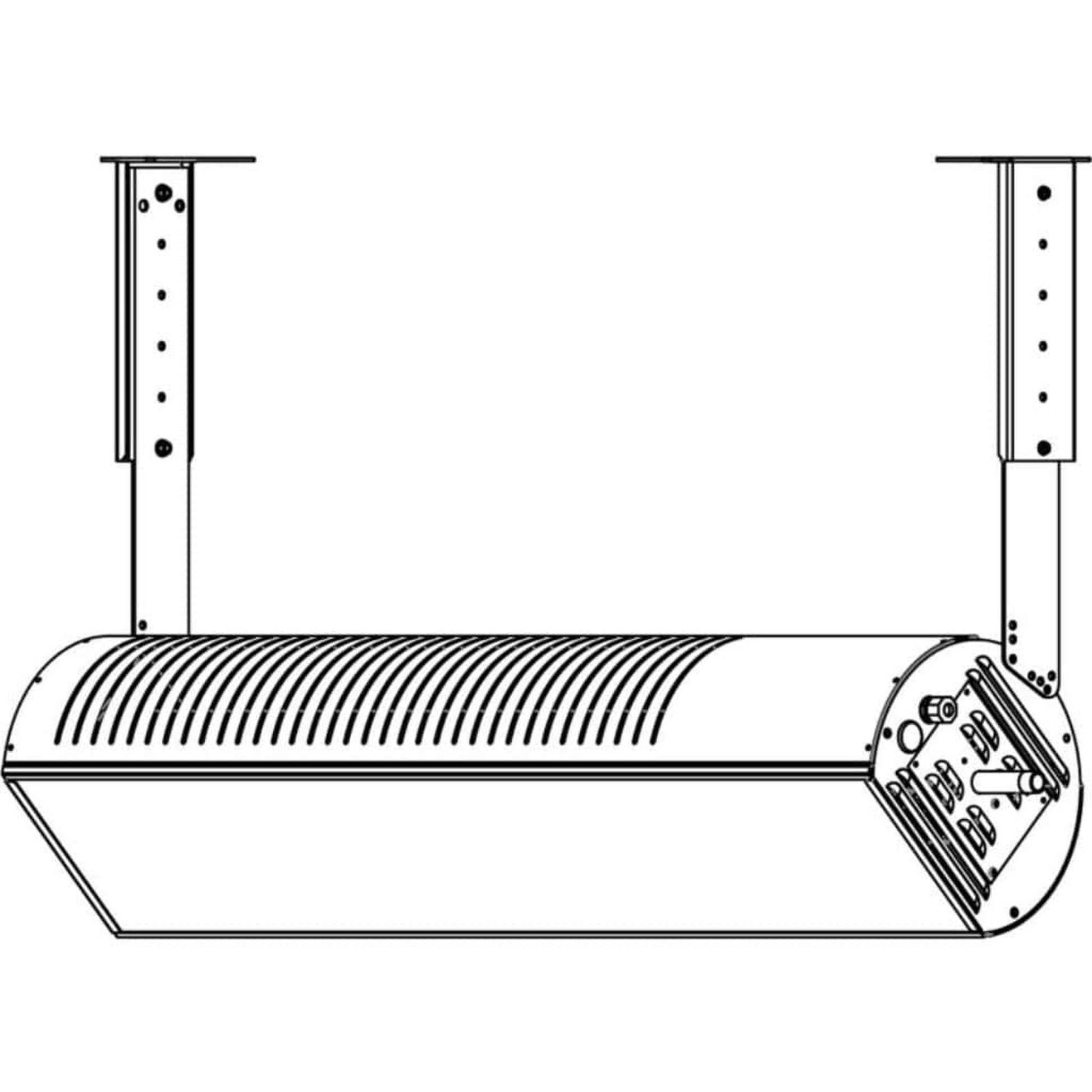 SunStar 30" Ceiling Telescopic Mounting Bracket Kit for Infrared Patio Heaters
