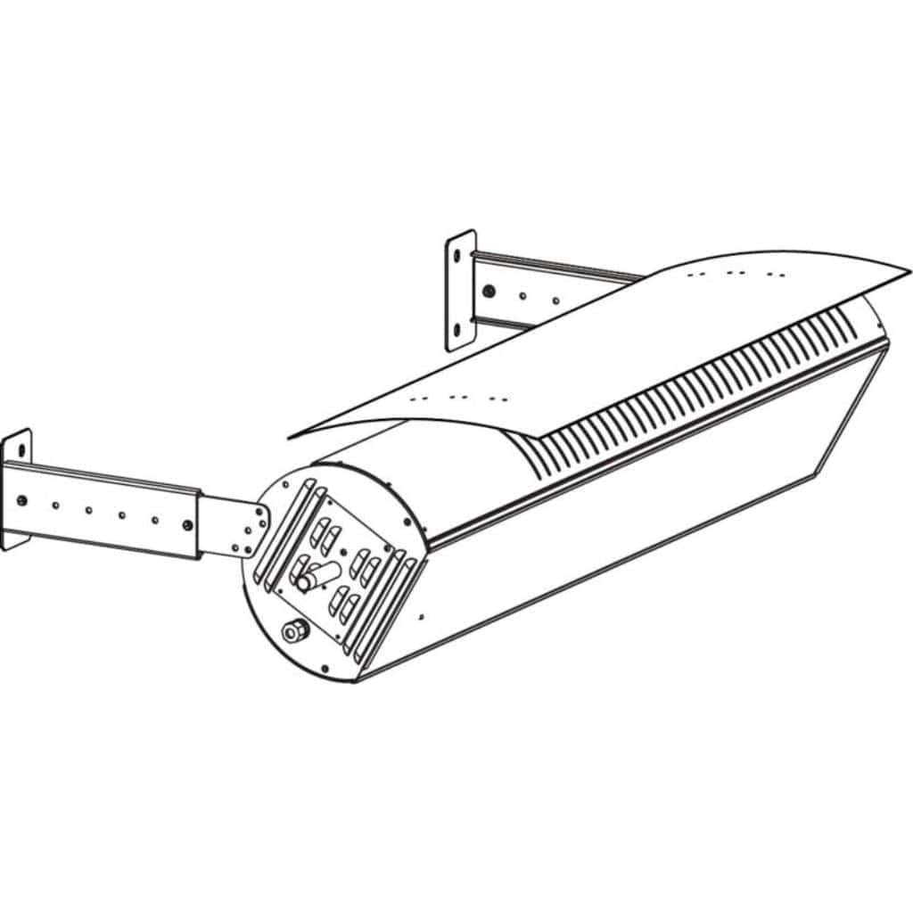 SunStar 48" SGL Glass Series Gas Infrared Patio Heater