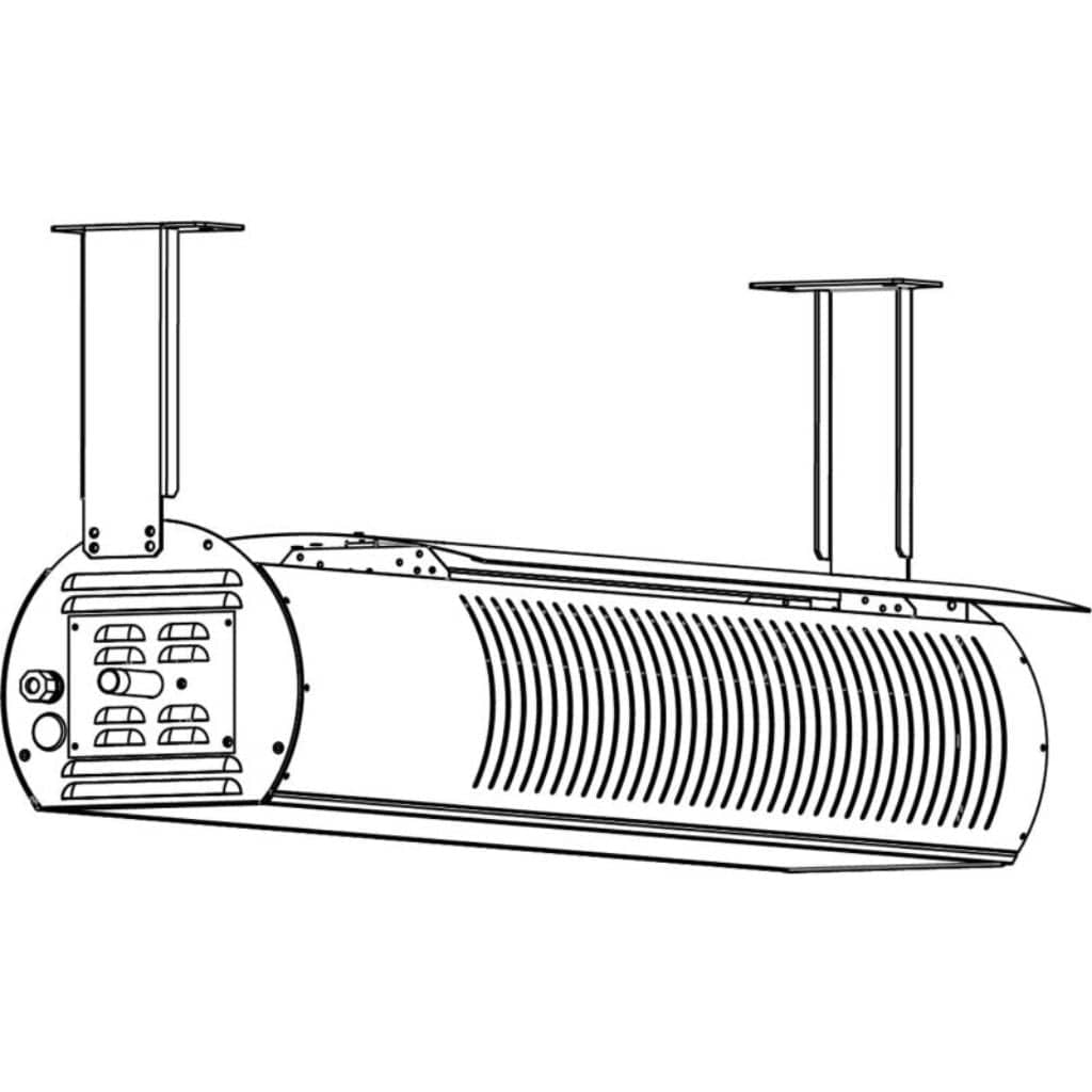 SunStar 48" SGL Glass Series Gas Infrared Patio Heater