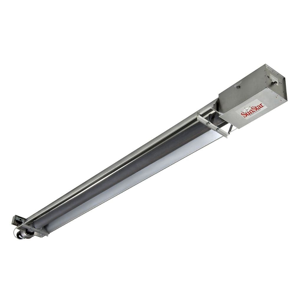 SunStar SIS Series Standard/Tough Guy Infrared Straight Tube Single Stage Heater - 125,000 BTU