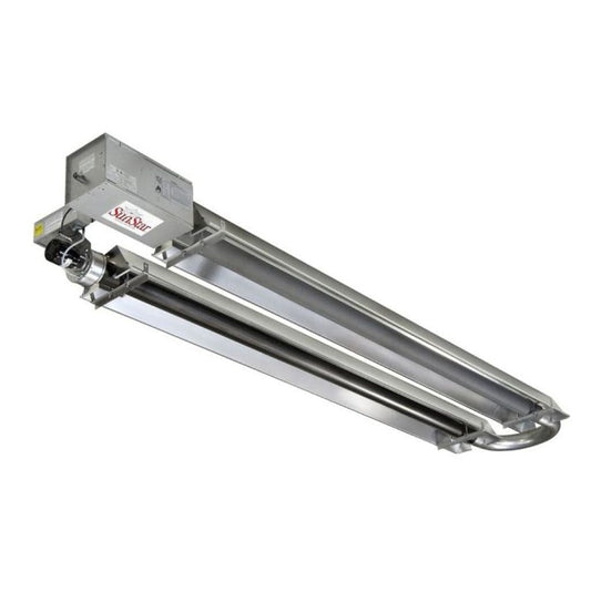 SunStar SIU Series Standard/Tough Guy Infrared Straight U Tube Single Stage Heater - 100,000 BTU