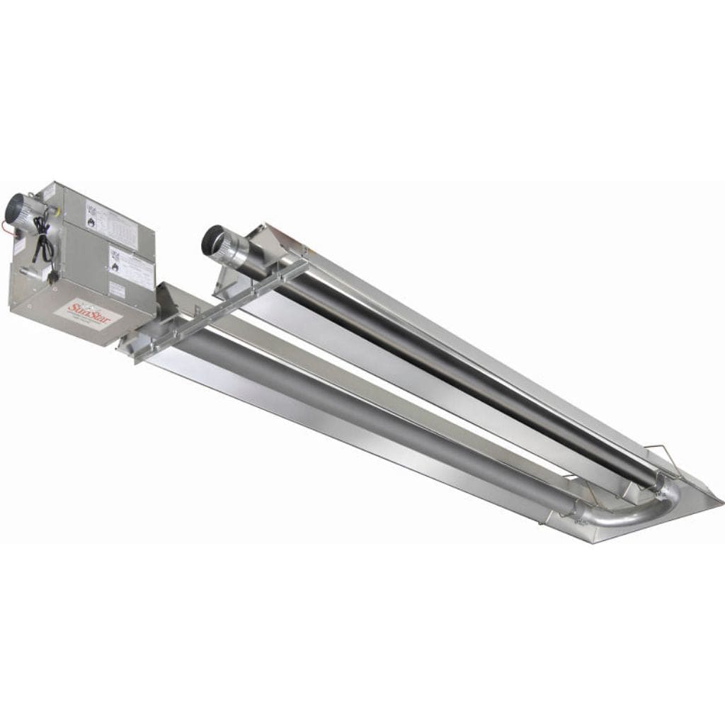 SunStar SPU Series Standard/Tough Guy Infrared Straight U Tube Single Stage Heater - 125,000 BTU