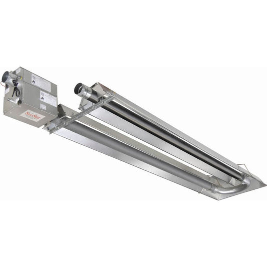 SunStar SPU Series Standard/Tough Guy Infrared Straight U Tube Single Stage Heater - 175,000 BTU