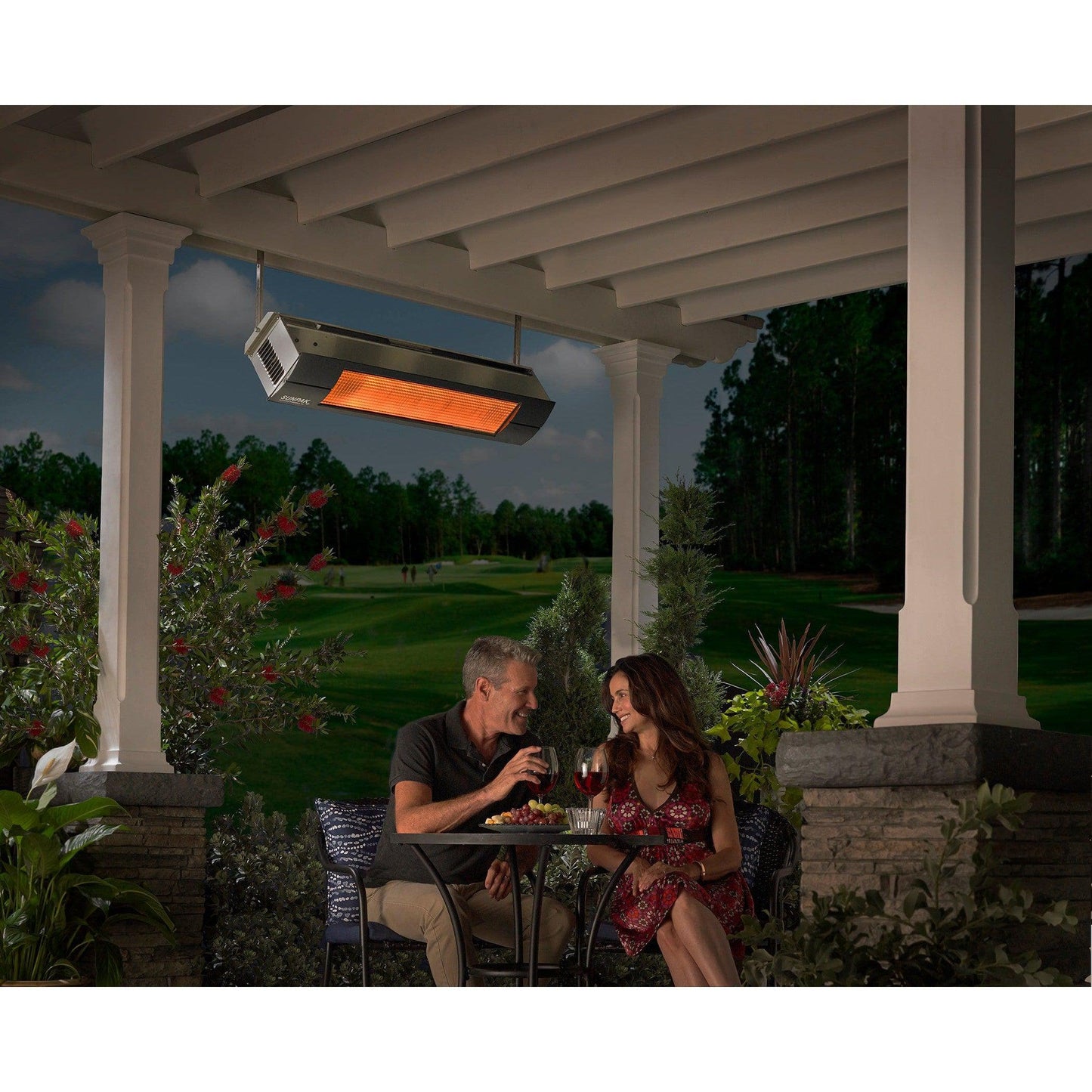 Sunpak S25 S 48" Stainless Steel Natural Gas Outdoor Infrared Heater