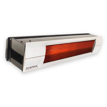 Sunpak S34 B TSH 48" Black Natural Gas Two Stage Handwired Outdoor Infrared Heater