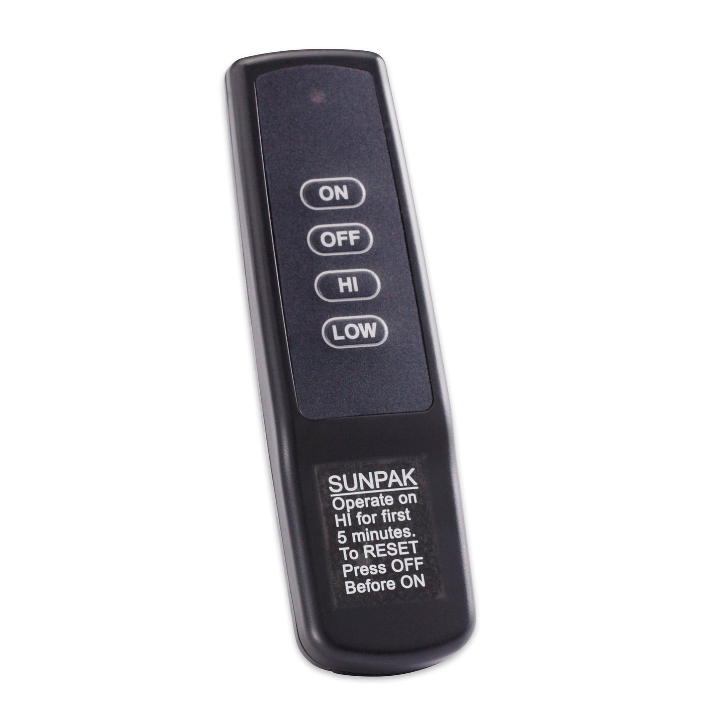 Sunpak S34 B TSR 48" Black Liquid Propane Two Stage Remote Outdoor Infrared Heater