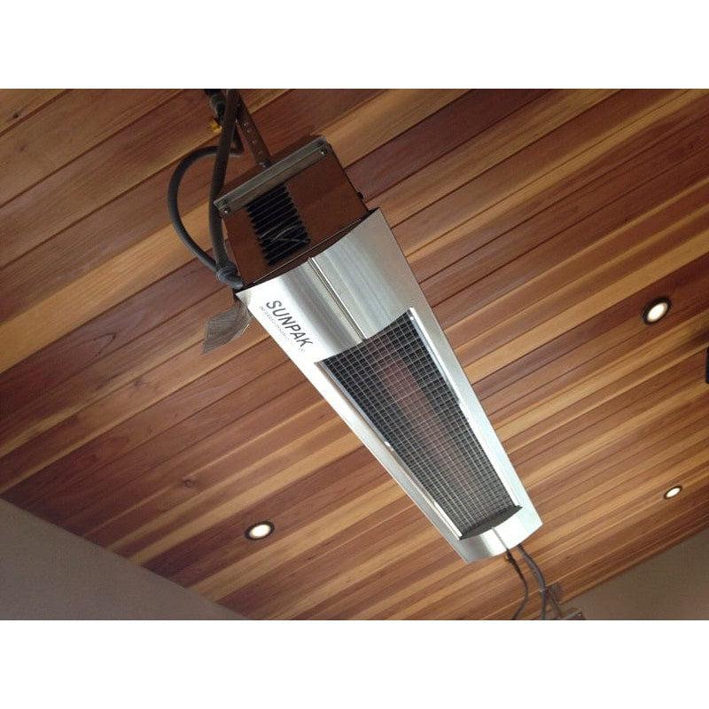 Sunpak S34 S TSR 48" Stainless Steel Liquid Propane Two Stage Remote Outdoor Infrared Heater