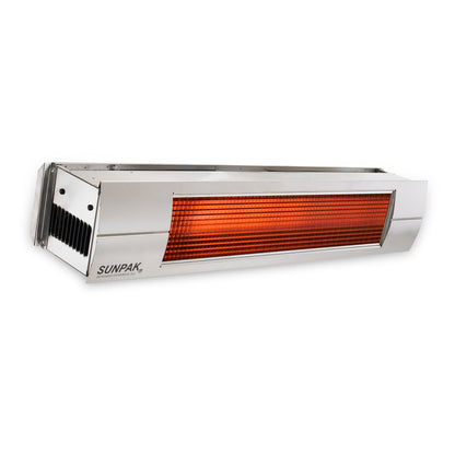 Sunpak S34 S TSR 48" Stainless Steel Liquid Propane Two Stage Remote Outdoor Infrared Heater
