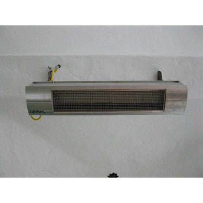 Sunpak S34 S TSR 48" Stainless Steel Natural Gas Two Stage Remote Outdoor Infrared Heater
