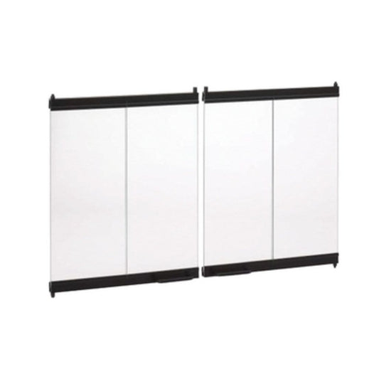 Superior 42" Black Bi-Fold Glass Door for WRT4542 and WRE4542 Wood Burning Fireplaces