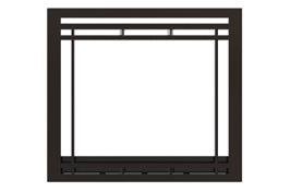 Superior Craftsman Black Facade for DRT2045, DRT3045, DRT3545, DRT4045 and DRT4245 Gas Fireplaces