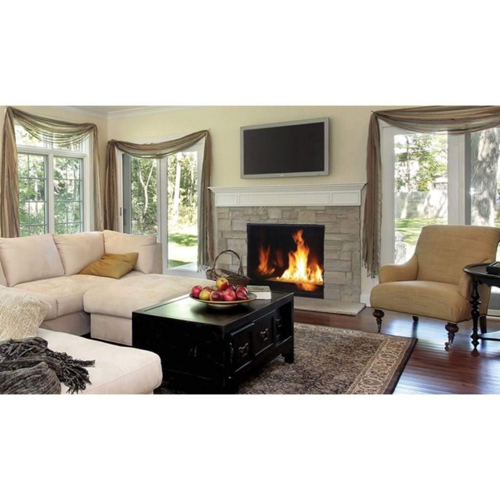 Superior DRC6345 45" Contemporary Direct Vent Natural Gas Fireplace With Electronic Ignition