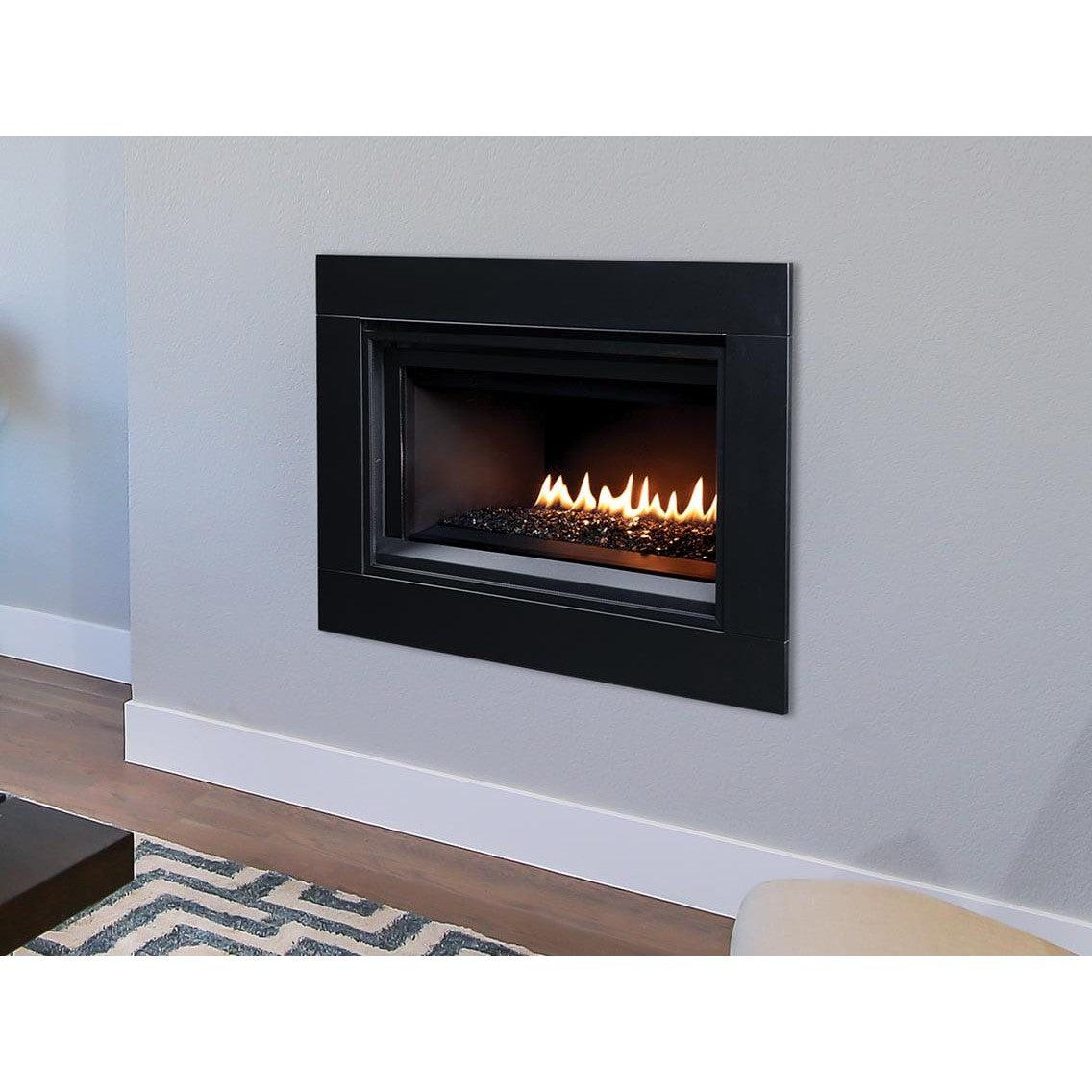 Superior DRL2055 55" Linear Contemporary Direct Vent Propane Gas Fireplace With Electronic Ignition