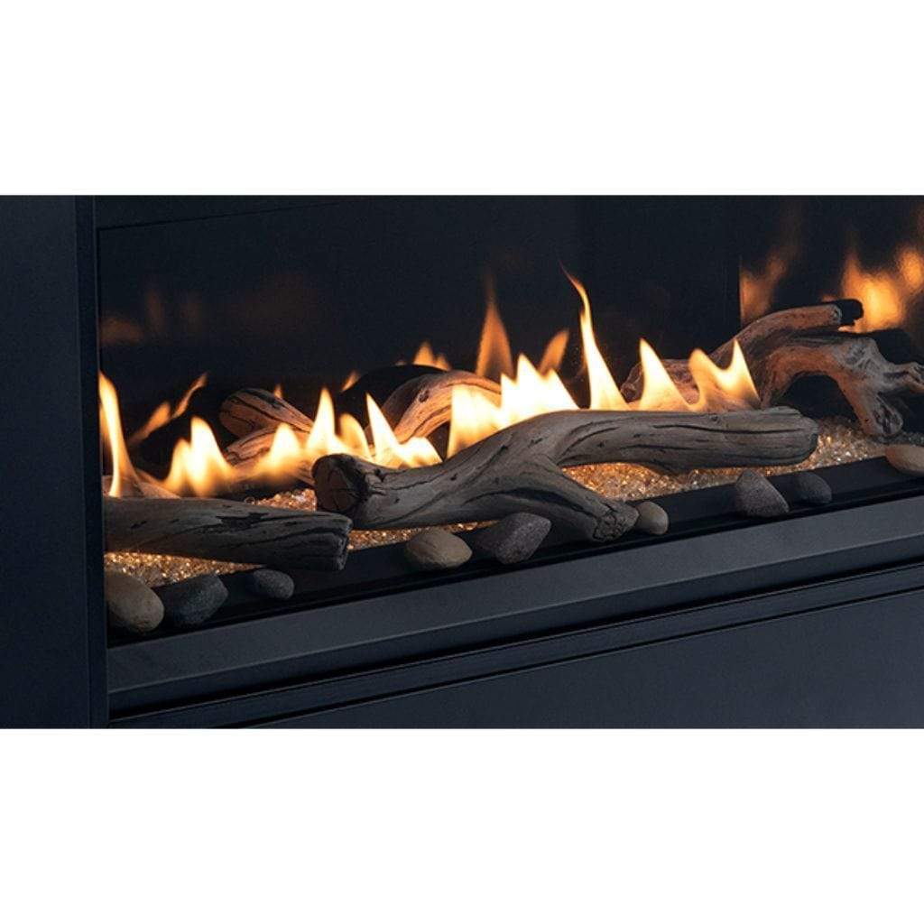 Superior DRL3545 45" Linear Contemporary Direct Vent Propane Gas Fireplace With Electronic Ignition