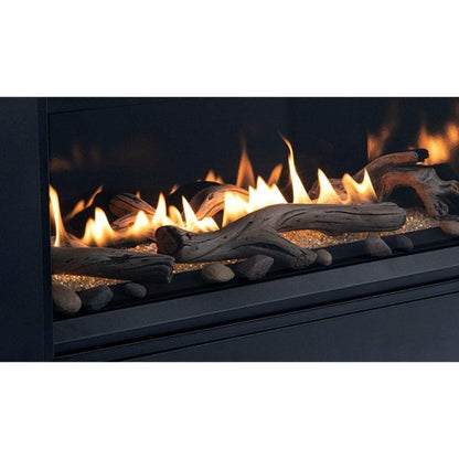 Superior DRL3545 45" Linear Contemporary Direct Vent Propane Gas Fireplace With Electronic Ignition