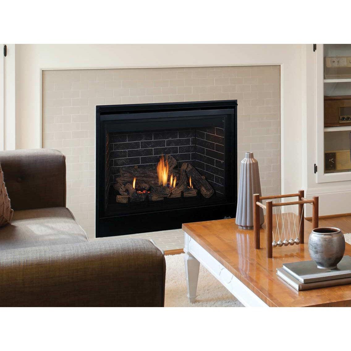 Superior DRT3540 40" Mid-Size Traditional Top/Rear Direct Vent Natural Gas Fireplace With Electronic Ignition