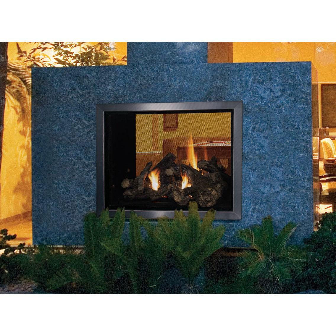 Superior DRT63STTYN 40" Traditional Direct Vent See-Through Natural Gas Fireplace With Power Vent