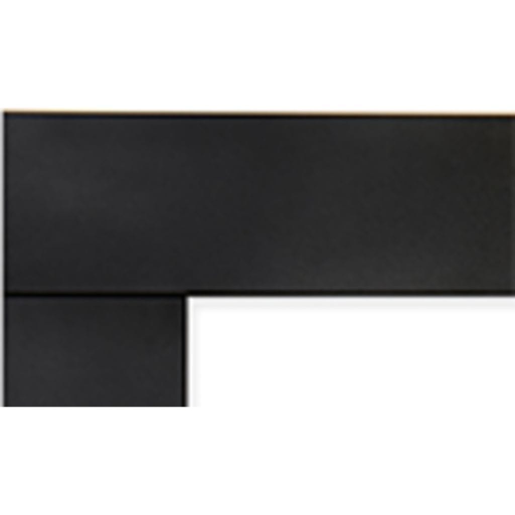 Superior DS-BLK-RNCL35 35" Black Matte Decorative Surround for DRL2035 and DRL3535 Gas Fireplaces