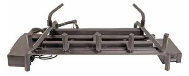 Superior Dual Burner 30" Box 1 of 2 Vented Natural Gas Log Burner With Wall Electronic Ignition System Control