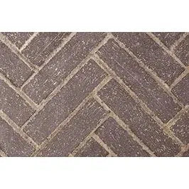 Superior Mosaic Masonry 36" Midnight Split Herringbone Brick Liners for VRE/VRT6036 and WRE/WRT6036 Wood Burning Fireplaces