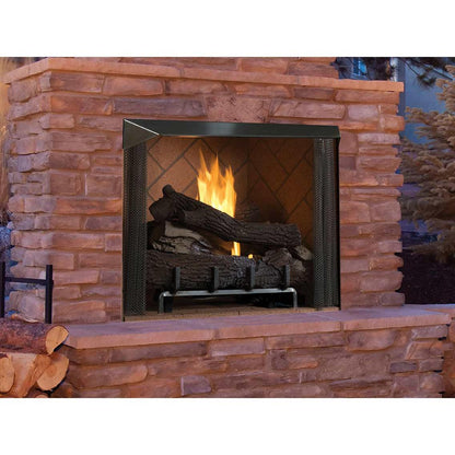 Superior VRE6050 50" Traditional Outdoor Vent-Free Gas Masonry Fireplace