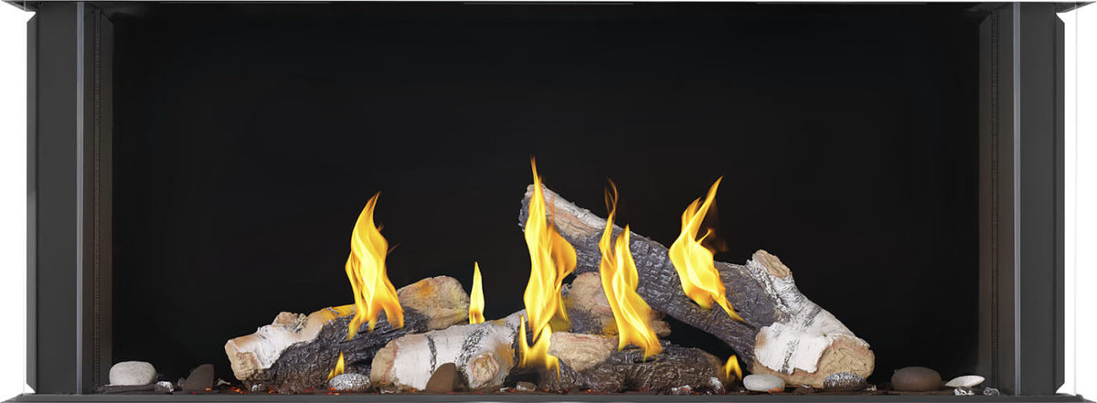 Napoleon Tall Bay Luxuria 50" 3-Sided Linear Direct Vent Natural Gas Fireplace