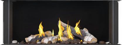 Napoleon Tall Bay Luxuria 50 3-Sided Linear Direct Vent Natural Gas Fireplace