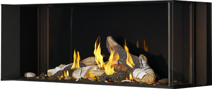 Napoleon Tall Bay Luxuria 50" 3-Sided Linear Direct Vent Natural Gas Fireplace