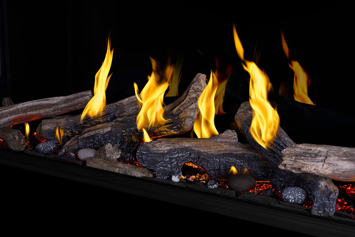 Napoleon Tall Bay Luxuria 50" 3-Sided Linear Direct Vent Natural Gas Fireplace